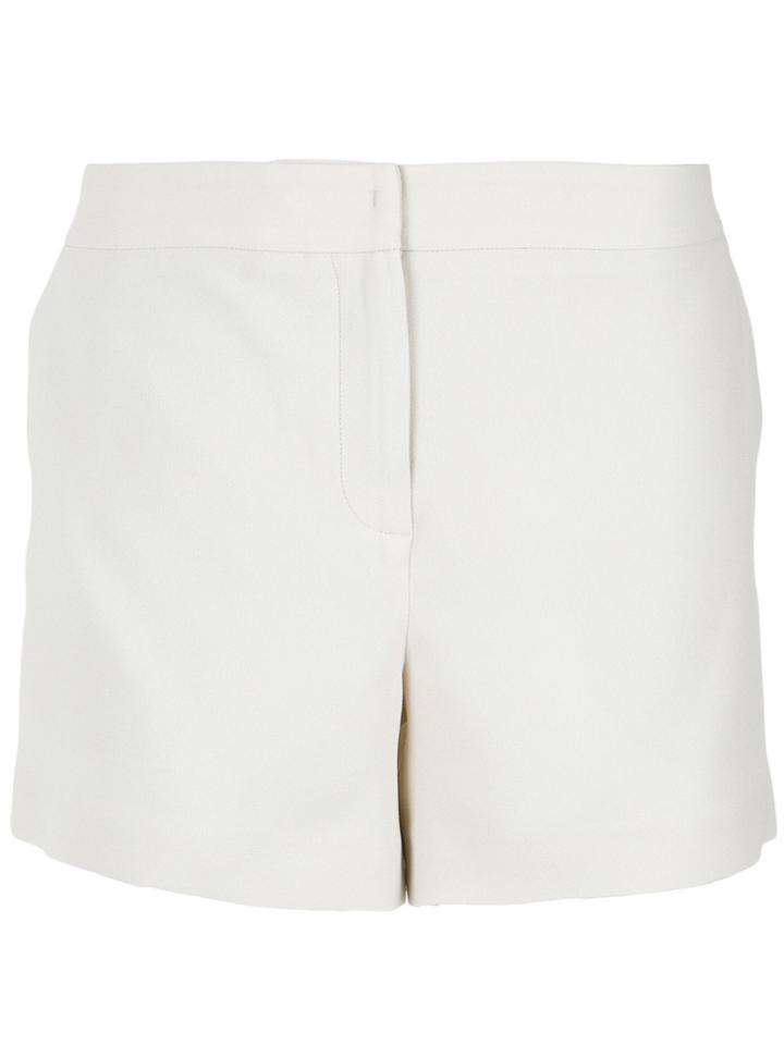 Martha Medeiros Crepe Shorts - White
