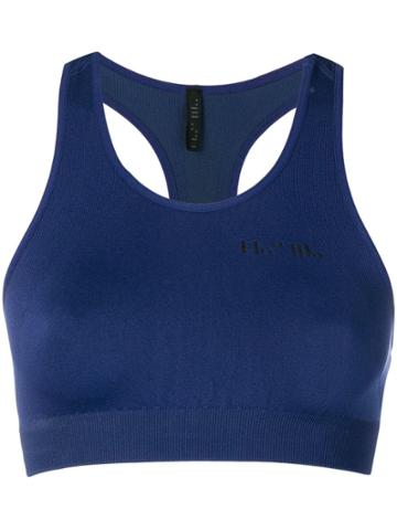 Unravel Project Seamless Sports Top - Blue