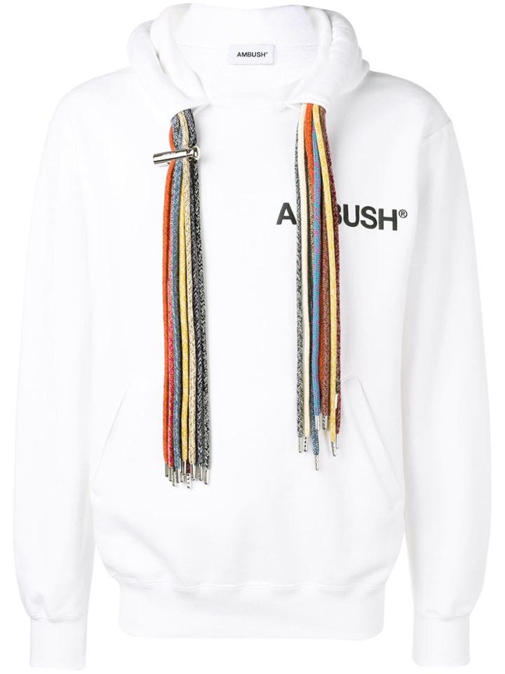Ambush Multi Drawstring Hoodie - White