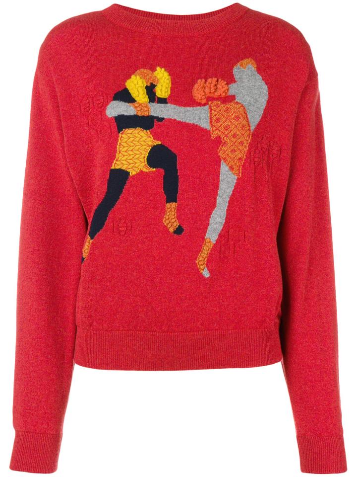 Barrie Fight Jumper - Red