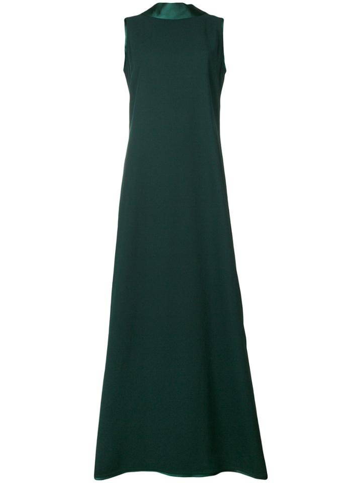 P.a.r.o.s.h. Rear Detail Gown - Green