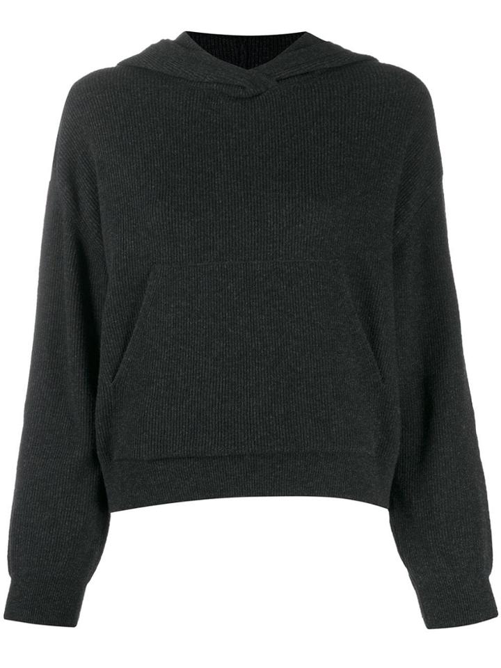 Nanushka Long Sleeved Hoodie - Grey