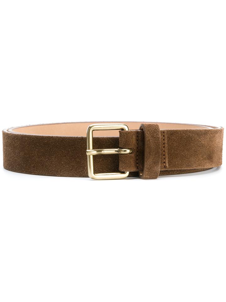 Closed Classic Belt - Brown
