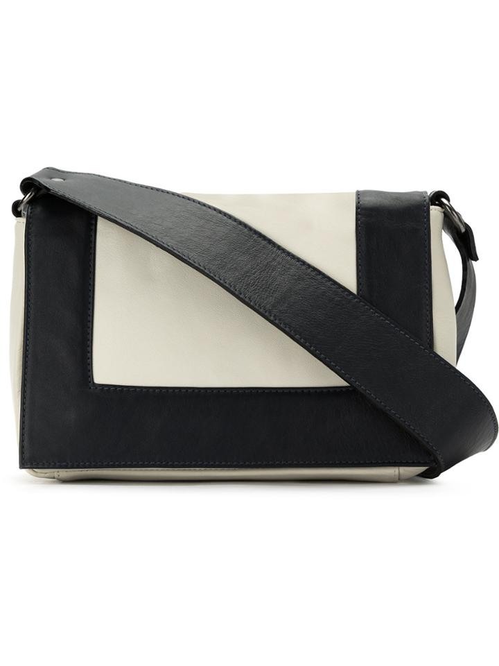 Mara Mac Bicolour Shoulder Bag - Black