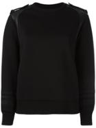 Neil Barrett Round Neck Sweatshirt - Black