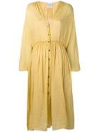 Forte Forte Buttoned Up Dress - Yellow