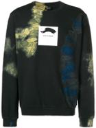 Mauna Kea Printed Sweatshirt - Black