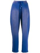 Aalto Faded Effect Track Pants - Blue