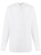 Z Zegna Round Neck Shirt - White