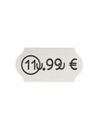 Maison Margiela Price Sticker Brooch, Men's, Metallic