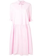 Vivetta Hand-shaped Collar Dress - Pink