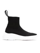 Studio Chofakian Knit Sneakers - Black