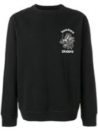 Maharishi Dragon-embroidered Sweatshirt - Black