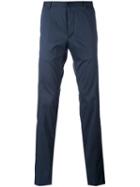 Christian Pellizzari - Straight-leg Trousers - Men - Cotton/polyamide/spandex/elastane/viscose - 48, Blue, Cotton/polyamide/spandex/elastane/viscose