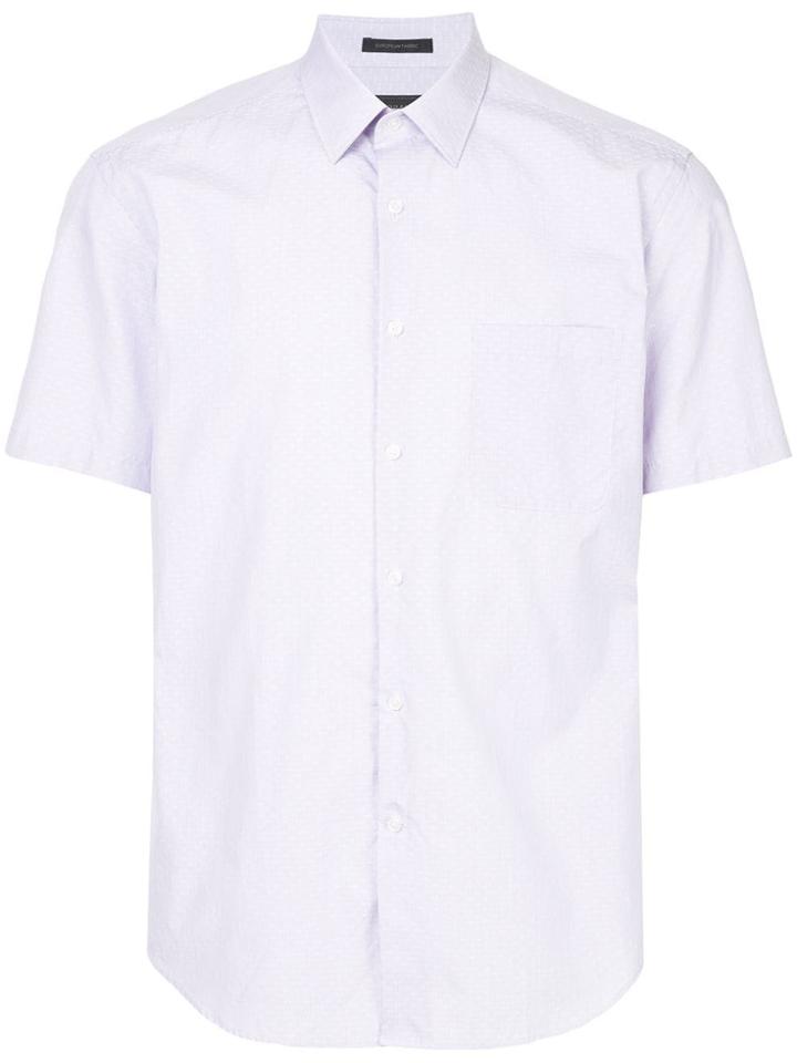 D'urban Striped Short Sleeve Shirt - Pink