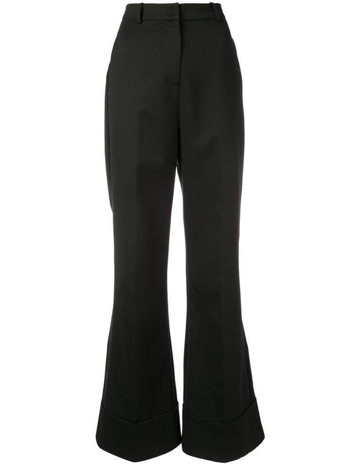 Camilla And Marc Nebula Flared Trousers - Black