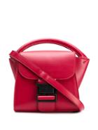 Zucca Small Flap Tote - Red