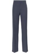 Toteme Concealed Front Trousers - Blue