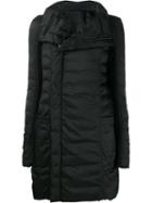 Rick Owens Padded Coat, Women's, Size: 40, Black, Polyamide/virgin Wool/cotton/goose Down