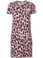 Kenzo Leopard Print T-shirt Dress - Pink