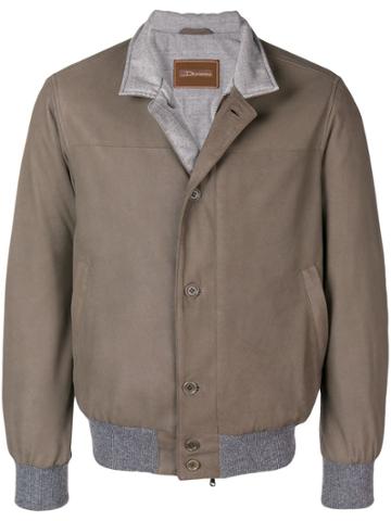 Doriani Cashmere Cashmere Trim Jacket - Grey