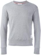 Thom Browne Ribbed Sweatshirt