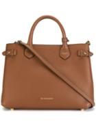 Burberry 'md Banner' Tote, Women's, Brown