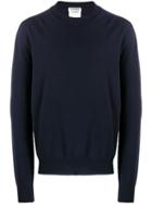 Jil Sander Cashmere Turtleneck Knitted Sweater - Blue