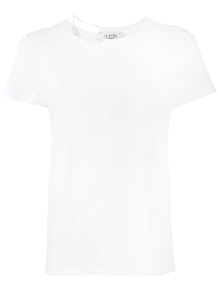 Valentino Necklace Collar T-shirt - White
