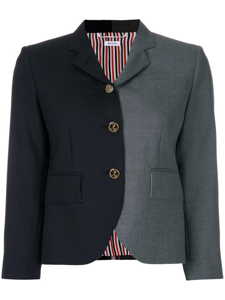 Thom Browne Fun Mix Wool Sport Coat - Grey