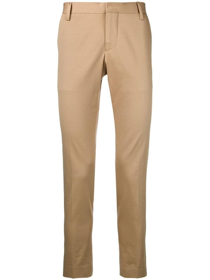 Entre Amis Slim-fit Chinos - Nude & Neutrals