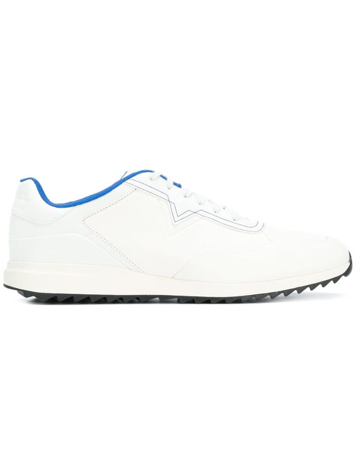 Diesel V-stitch Sneakers - White