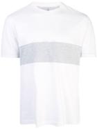 Brunello Cucinelli Stripe Detail T-shirt - White