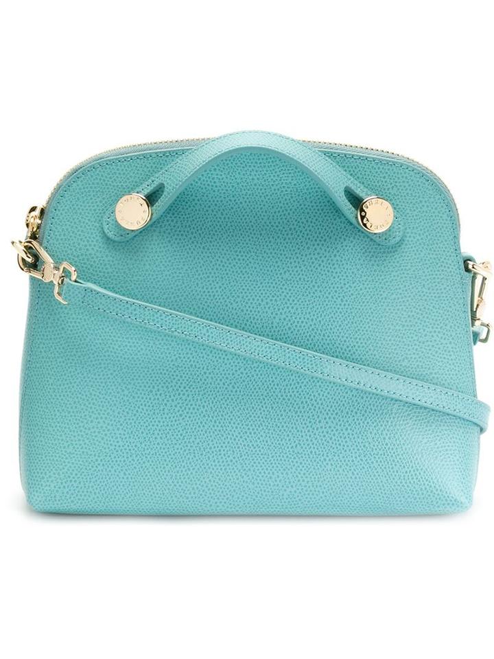 Furla Small Piper Crossbody Bag, Women's, Blue, Calf Leather