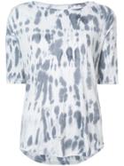 Raquel Allegra Bleached Effect T-shirt - Grey