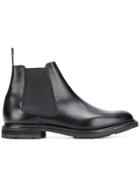 Church's Slip-on Leather Booties - Black