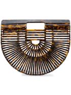 Cult Gaia Small Ark Clutch - Brown