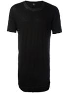 Lost & Found Ria Dunn Long T-shirt, Men's, Size: Small, Black, Linen/flax/spandex/elastane