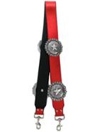 Kate Cate Regina Star Plaques Bag Strap - Red