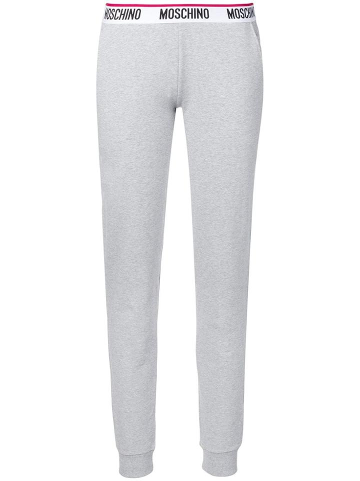 Moschino Logo Band Sweatpants - Grey