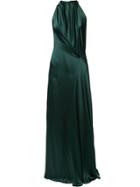 Bianca Spender Isabella Draped Gown - Green