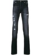 Les Hommes Slim-fit Jeans - Black