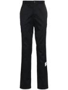 Thom Browne Logo Patch Tailored Trousers - Blue