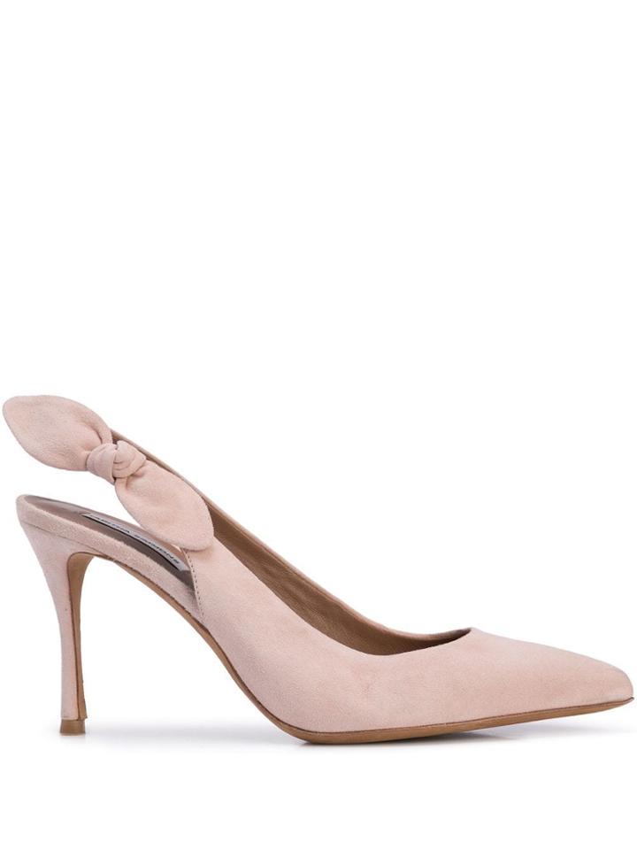 Tabitha Simmons Millie Bow Slingback Pumps - Pink