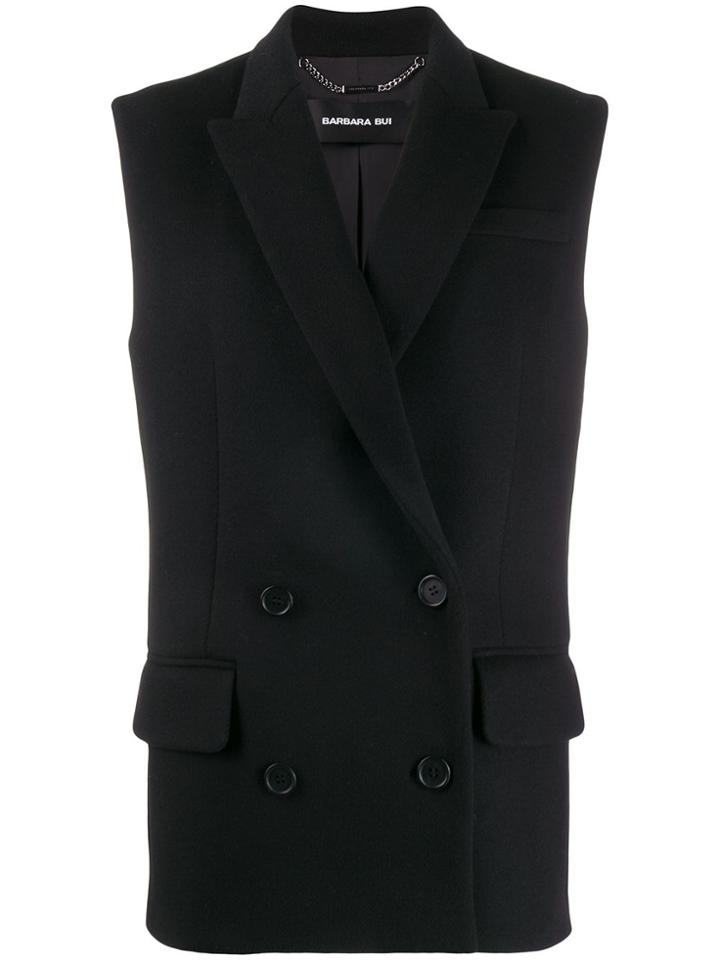 Barbara Bui Sleeveless Blazer - Black