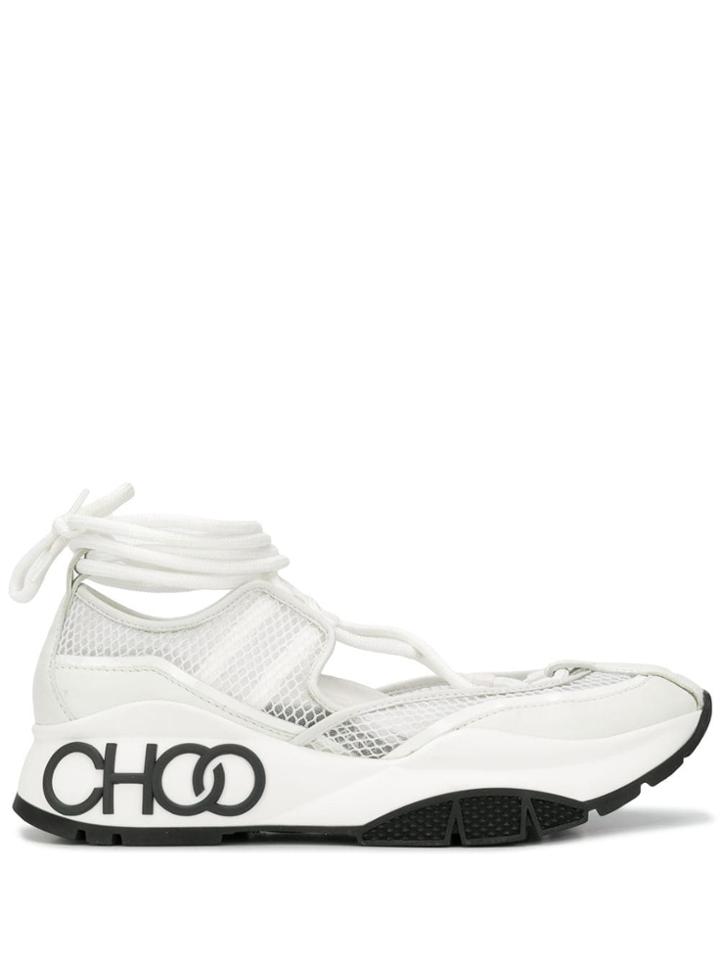 Jimmy Choo Michigan Sneakers - White