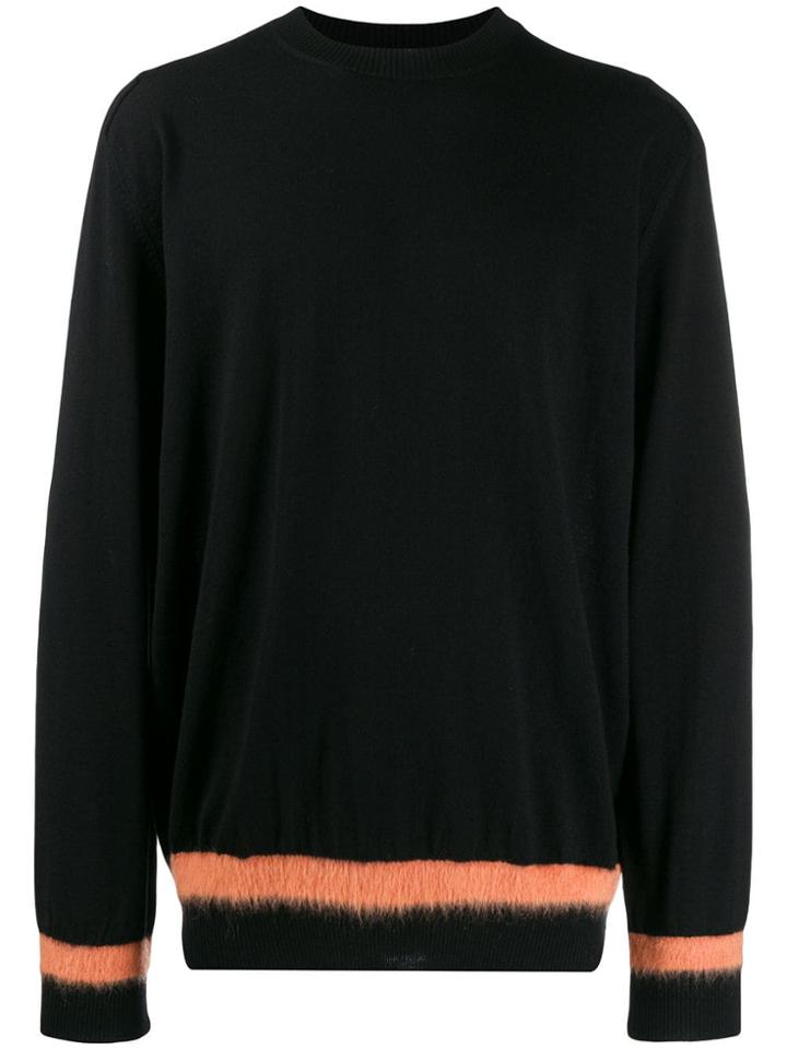 Oamc Two-toned Jumper - Black