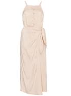 Nanushka Strappy Dress With Faux Knot - Nude & Neutrals