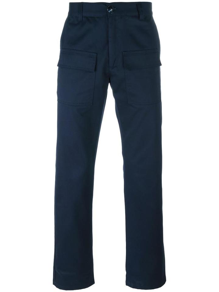 Très Bien 'pocket' Trousers, Men's, Size: 46, Blue, Cotton