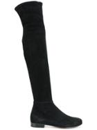 Jimmy Choo Myren Thigh High Boots - Black
